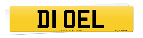 Registration number D1 OEL